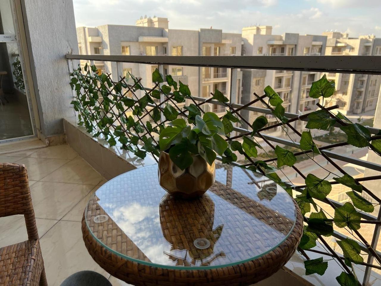 شقه مفروشه فاخره بالقاهره الجديده Apartment New Cairo Luaran gambar